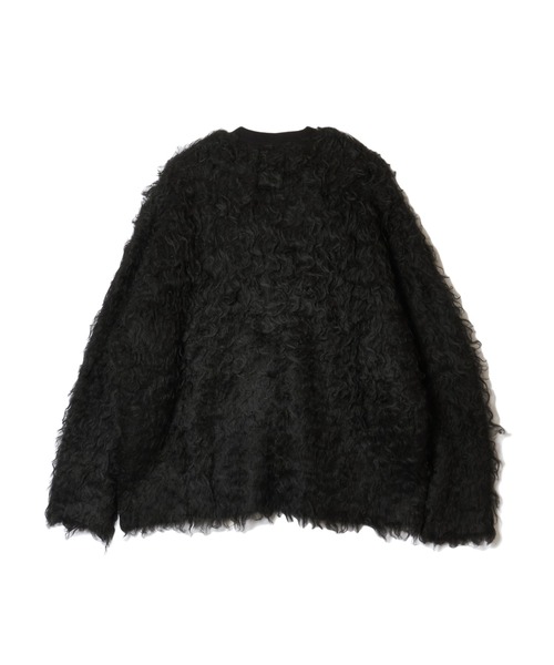 セーター ニット PANEL BRUSH KNIT WIDE CARDIGAN メンズ