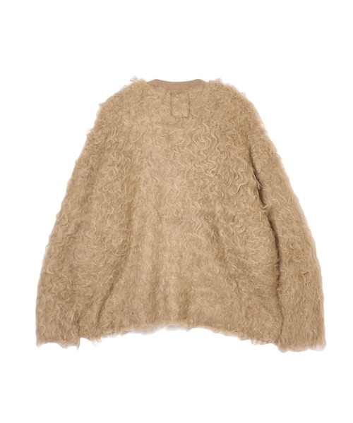 セーター ニット PANEL BRUSH KNIT WIDE CARDIGAN メンズ