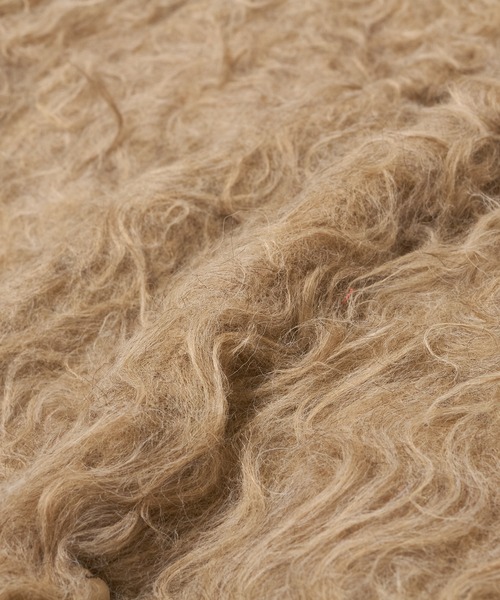 セーター ニット PANEL BRUSH KNIT WIDE CARDIGAN メンズ