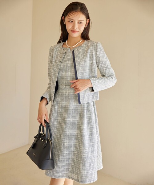 TOCCA（トッカ） ツイードジャケット 4 ピンク レディース : ZOZOTOWN