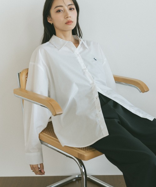 「VANNIE U」 長袖シャツ FREE ブルー レディース_画像5