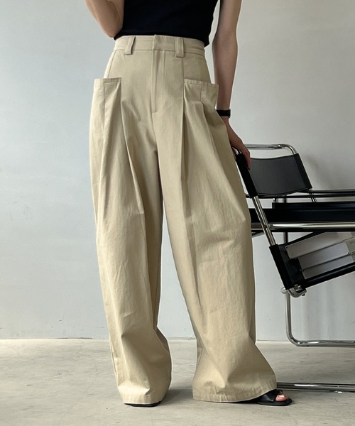 「chuclla」 パンツ M ダークグレー レディース_画像9
