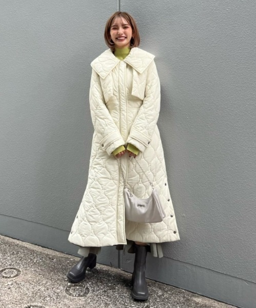 rienda（リエンダ） コート MEDIUM ホワイト レディース : ZOZOTOWN