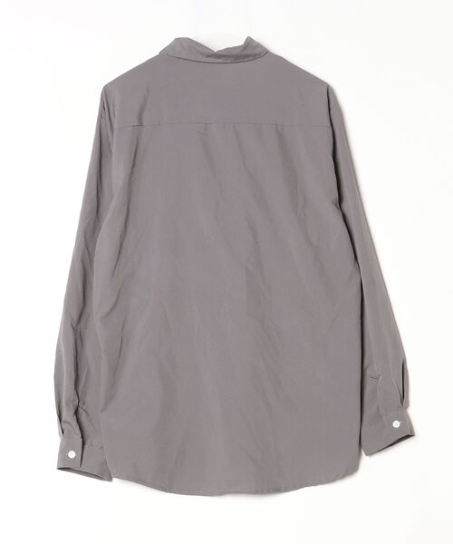 「NEW GENTLEMAN」 長袖シャツ L グレー メンズ_画像2