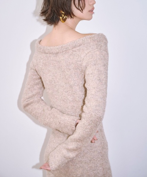 「Lil Ambition」 ニットワンピース S ブラック レディース_画像6