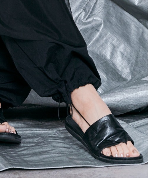 「W:Huku」 「maviru」カーゴパンツ L ブラック レディース_画像4