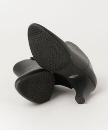 「Pitti」 ショートブーツ 23cm ブラック レディースの画像3