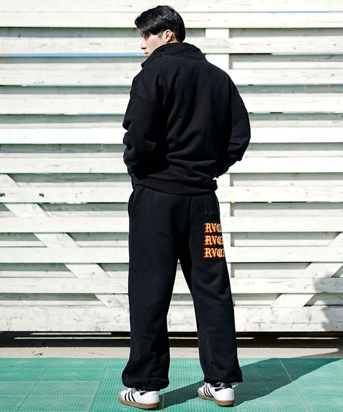 「RVCA」 スウェットカットソー L ブラック メンズ_画像5