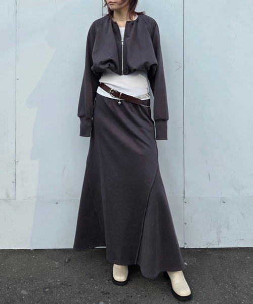 Ameri（アメリ） セットアップ BALLOON SWEAT TOP WITH SKIRT