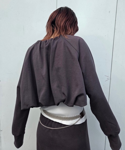 Ameri（アメリ） セットアップ BALLOON SWEAT TOP WITH SKIRT