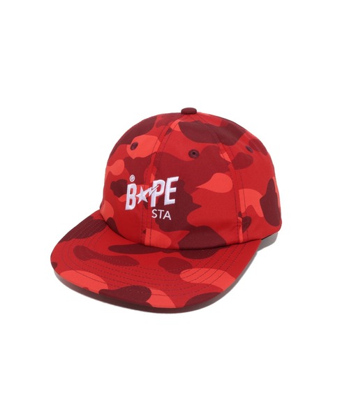 A BATHING APE（アベイシングエイプ） キャップ 帽子 COLOR CAMO BAPE