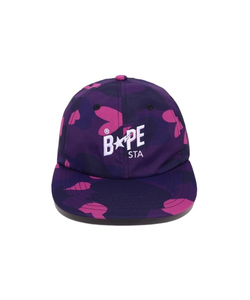 A BATHING APE（アベイシングエイプ） キャップ 帽子 COLOR CAMO BAPE