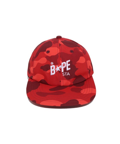 A BATHING APE（アベイシングエイプ） キャップ 帽子 COLOR CAMO BAPE
