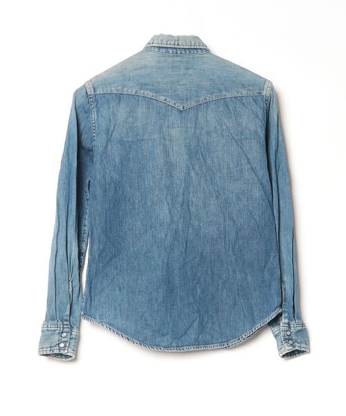 「BLUE BLUE」 長袖シャツ 1 ブルー レディース_画像2