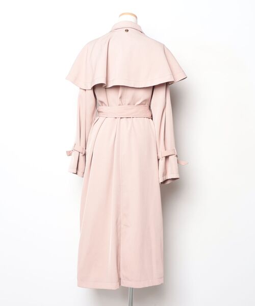 「one after another NICE CLAUP」 トレンチコート LARGE ベージュ レディース_画像2