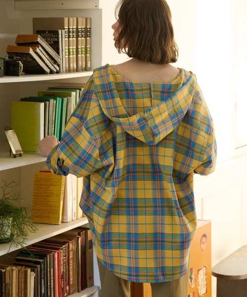 「Unitage」 長袖シャツ FREE イエロー レディース_画像9