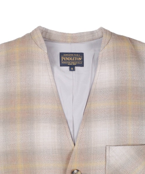 PENDLETON（ペンドルトン） ジャケット ノーカラージャケット メンズ