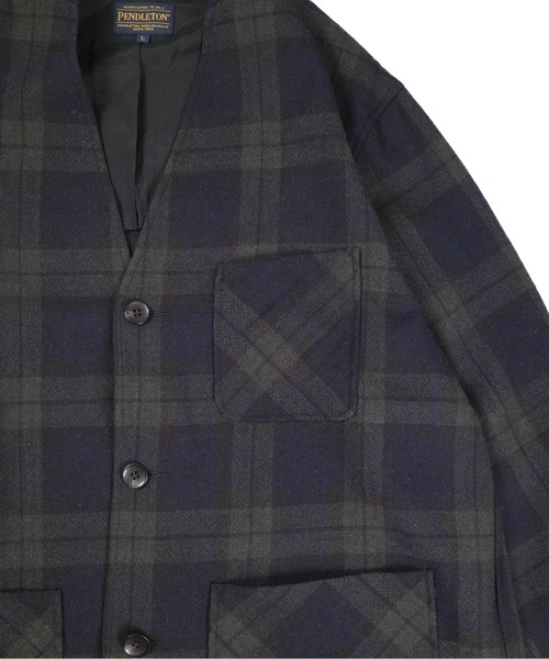 PENDLETON（ペンドルトン） ジャケット ノーカラージャケット メンズ