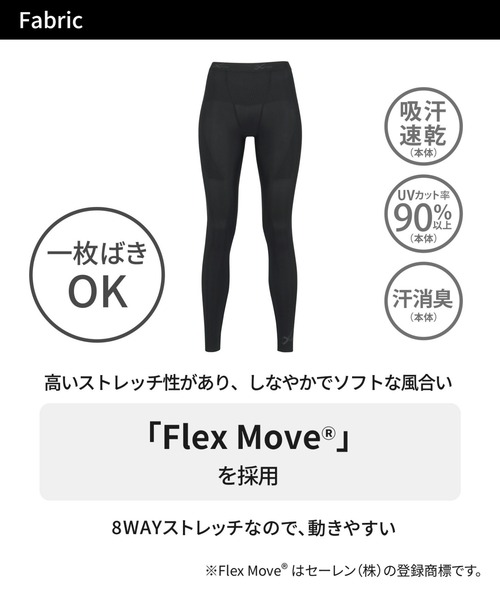 CW-X uvカット レギンス スパッツ スポーツタイツ 股関節・腰サポート