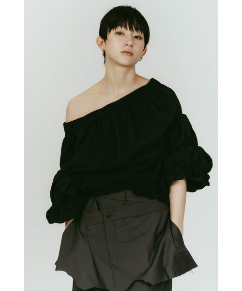 Knuth Marf（クヌースマーフ） ブラウス シャツ many way frill blouse