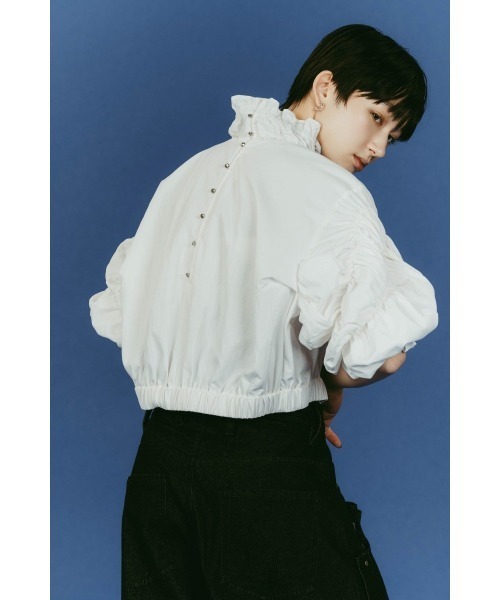 Knuth Marf（クヌースマーフ） ブラウス シャツ many way frill blouse