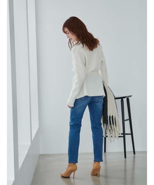 「fifth」 デニムパンツ S ブルー レディース_画像3