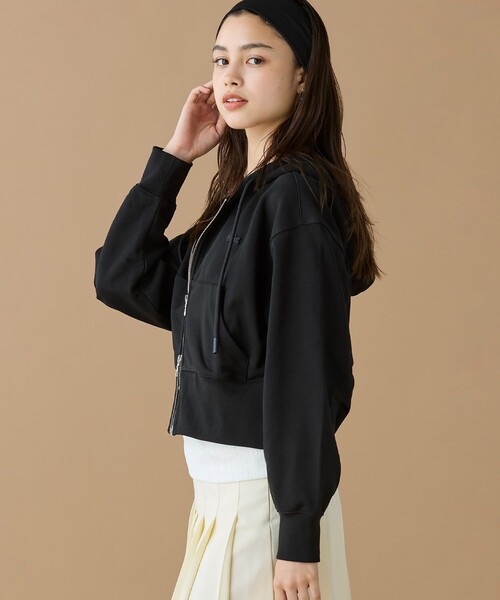 LACOSTE（ラコステ） ジップアップパーカー 36 ダークブラウン