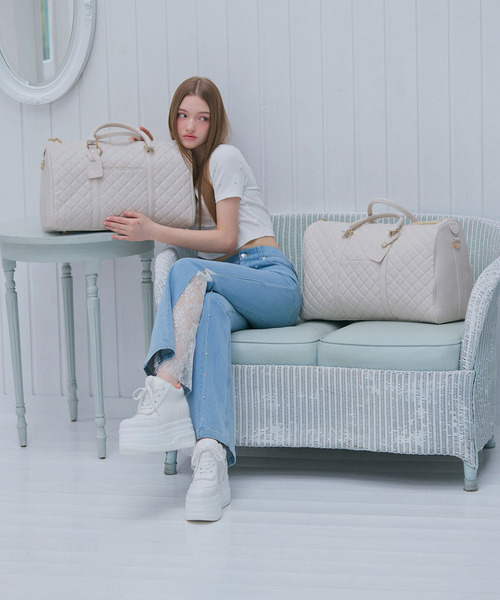  PARTY キルティングボストンBAG Lサイズ ROYAL PARTY（ロイヤルパーティー） ボストンバッグ 「Lサイズ