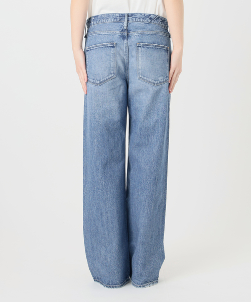 Spick＆Span（スピック アンド スパン） ワイドパンツ ジーンズ デニム