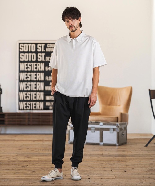 「CAMBIO」 スラックス S グリーン メンズ_画像4