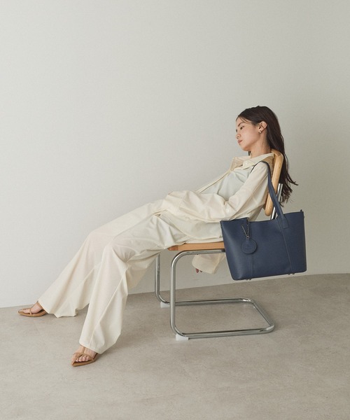 「GUSCIO」 トートバッグ FREE ネイビー レディース_画像4