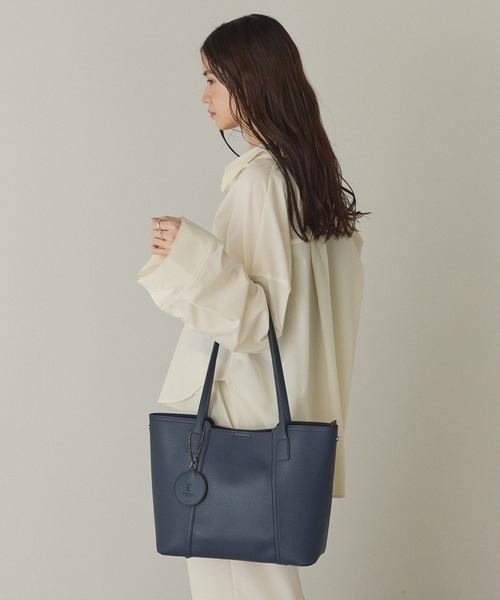 「GUSCIO」 トートバッグ FREE ネイビー レディース_画像9