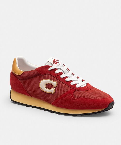 【美品27cm】コーチCOACH ランナー Sneaker メンズ スニーカー COACH（コーチ） スニーカー レトロ ランナー メンズ : ZOZOTOWN Yahoo