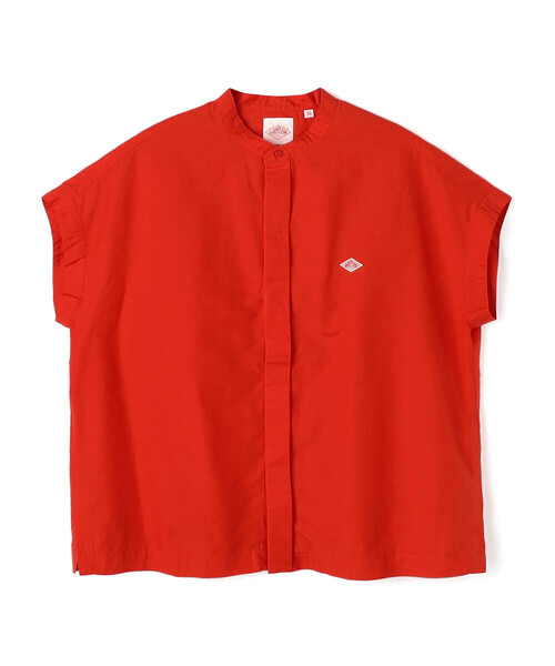 g*a様 DANTON ダントンの半袖シャツ　美品　サイズ36 Danton（ダントン） 半袖シャツ 36 レッド レディース : ZOZOTOWN