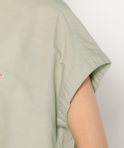 Danton（ダントン） 半袖シャツ 36 レッド レディース : ZOZOTOWN