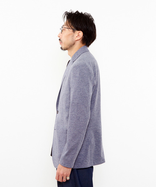「MEN'S MELROSE」 テーラードジャケット 4 ネイビー メンズ_画像3
