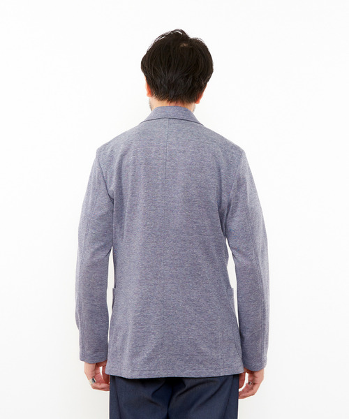 「MEN'S MELROSE」 テーラードジャケット 4 ネイビー メンズ_画像4