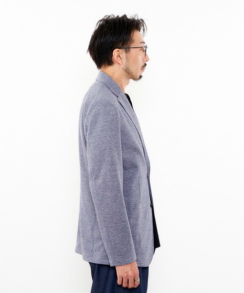 「MEN'S MELROSE」 テーラードジャケット 4 ネイビー メンズ_画像5