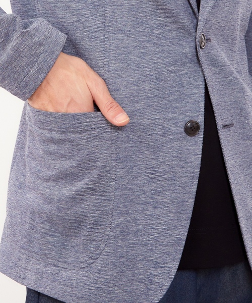 「MEN'S MELROSE」 テーラードジャケット 4 ネイビー メンズ_画像8