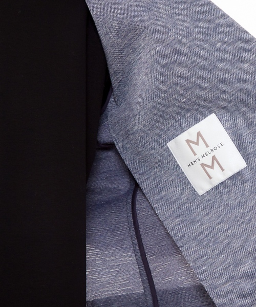 「MEN'S MELROSE」 テーラードジャケット 4 ネイビー メンズ_画像9