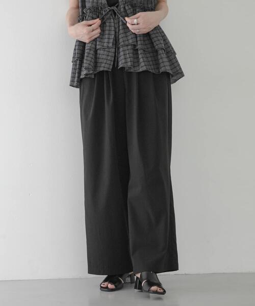 サルセーション ワイドパンツ新品未使用 URBAN RESEARCH Sonny Label ワイドパンツ パンツ 機能素材イージー