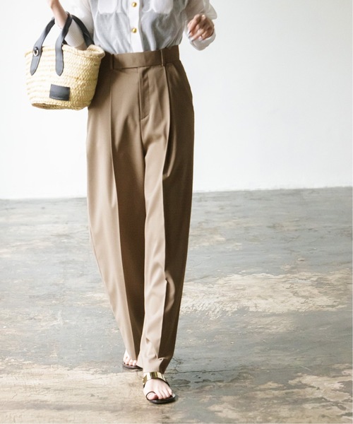 「NOBLE」 パンツ 34 ブラウン レディース_画像2