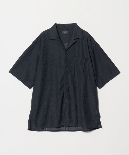 ヘリンボーンラルフローレン 半袖シャツ ビンテージ オープンカラーシャツ green label relaxing（グリーンレーベルリラクシング） シャツ 半袖