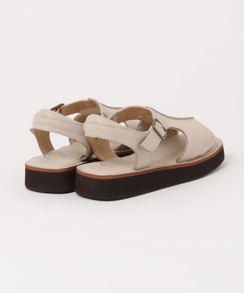 「Piedi Nudi」 「hocco」フラットサンダル 24.0cm ブラック レディース_画像2