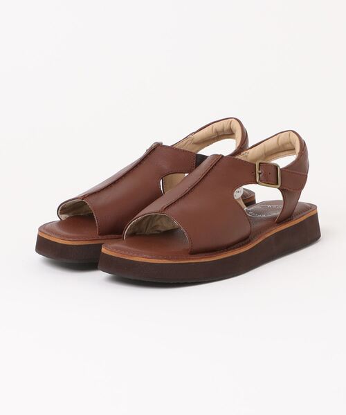 「Piedi Nudi」 「hocco」フラットサンダル 24.0cm ブラック レディース_画像6