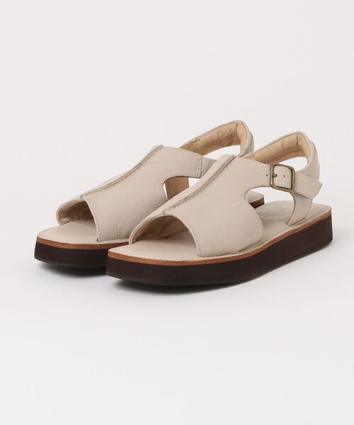 「Piedi Nudi」 「hocco」フラットサンダル 24.0cm ブラック レディース_画像7