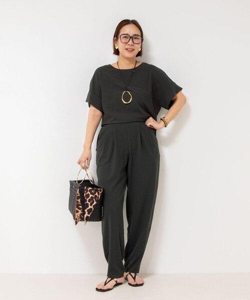 「NOLLEY'S」 パンツ 38 ブラック レディース_画像5