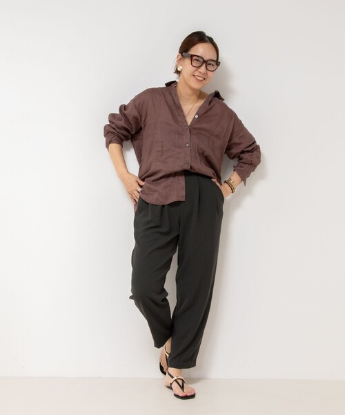 「NOLLEY'S」 パンツ 38 ブラック レディース_画像8