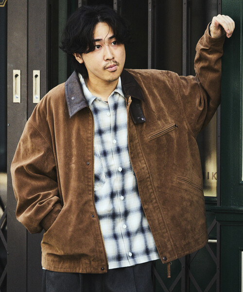 ジャケット・アウター 60s-70s Vintage Crazy Vintage Work JKT FREAK'S STORE（フリークスストア） ブルゾン アウター LEATHERETTE