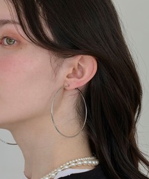 Phoebe（フィービー） ピアス ビッグサークルフープピアス/大ぶり/存在